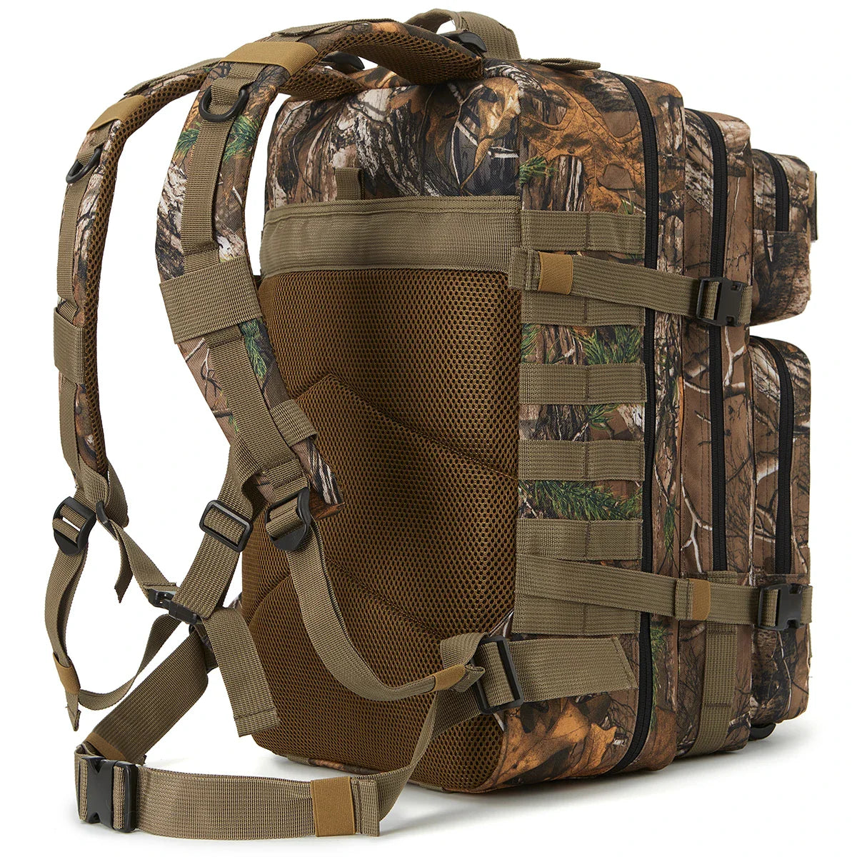 45L (2,746 cu in) Tactical Backpack — 3-Day Outdoor Hiking Camping Trekking Gym Bag for Men & Women