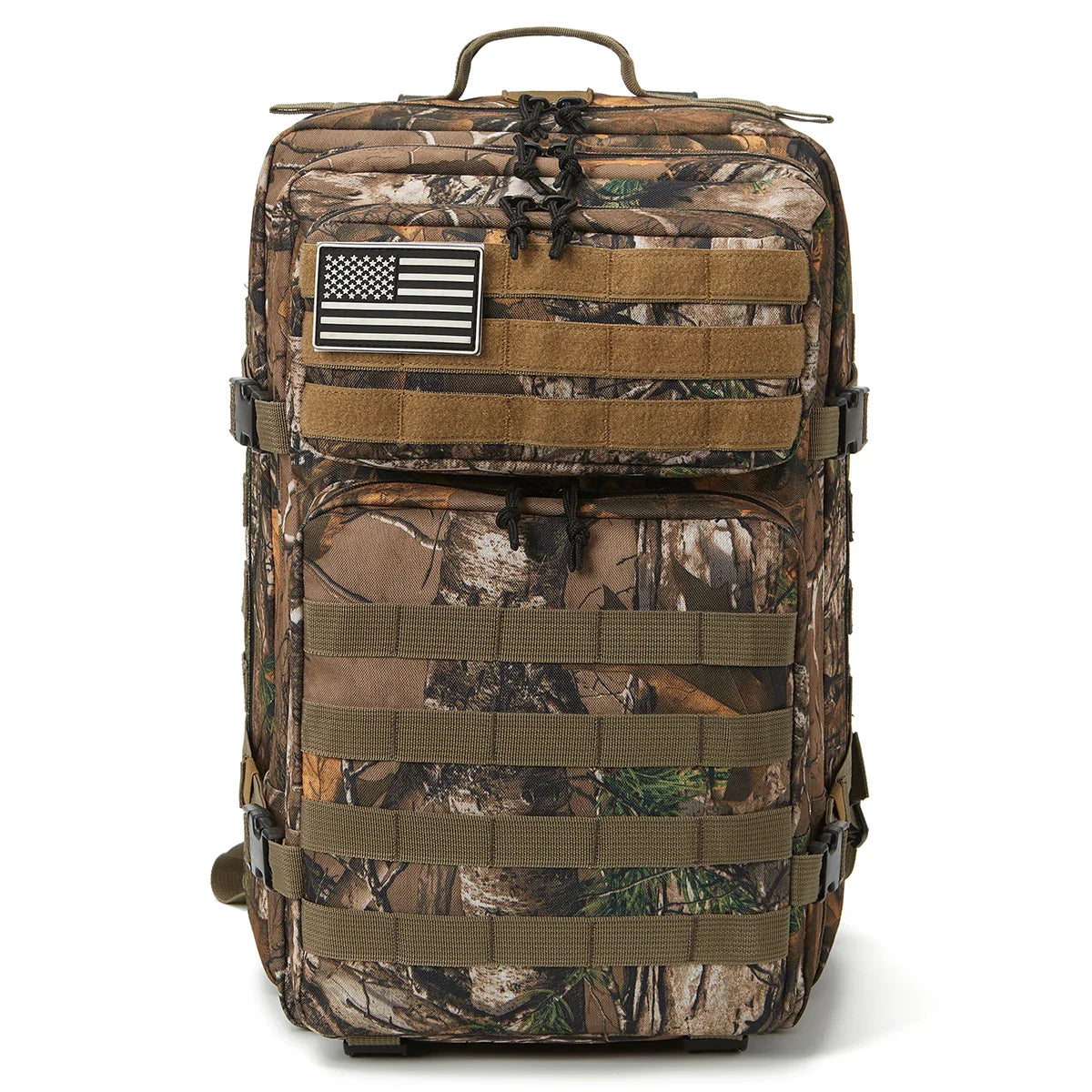 45L (2,746 cu in) Tactical Backpack — 3-Day Outdoor Hiking Camping Trekking Gym Bag for Men & Women